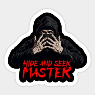 Hide and Seek Master - The Art of the Naptime Ninja Sticker